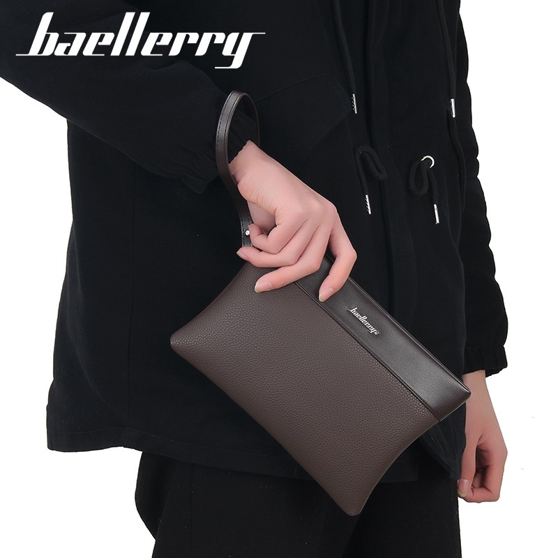 BAELLERRY S1126 Clutch Kulit Pria WK-SBY