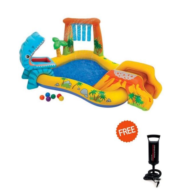 Kolam Renang Intex Dinosaur Play Center 57444
