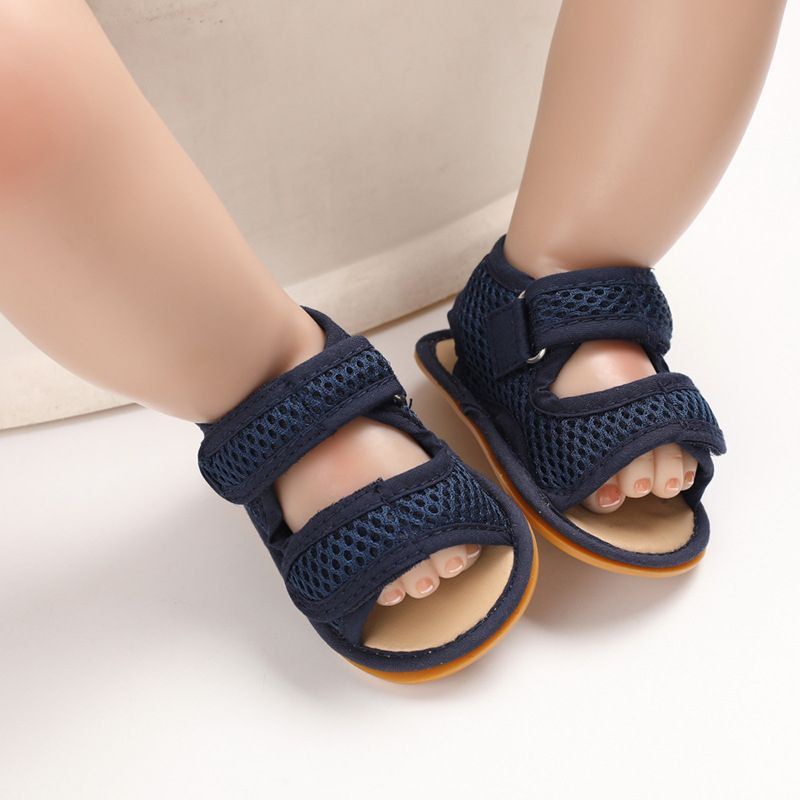 Sandal Bayi Prewalker Anak Laki Laki Perempuan Umur 0 6 12 14 Bulan Baby Shoes Prewalker Sneaker Anak Laki Laki Umur 1 Tahun Navy HK006