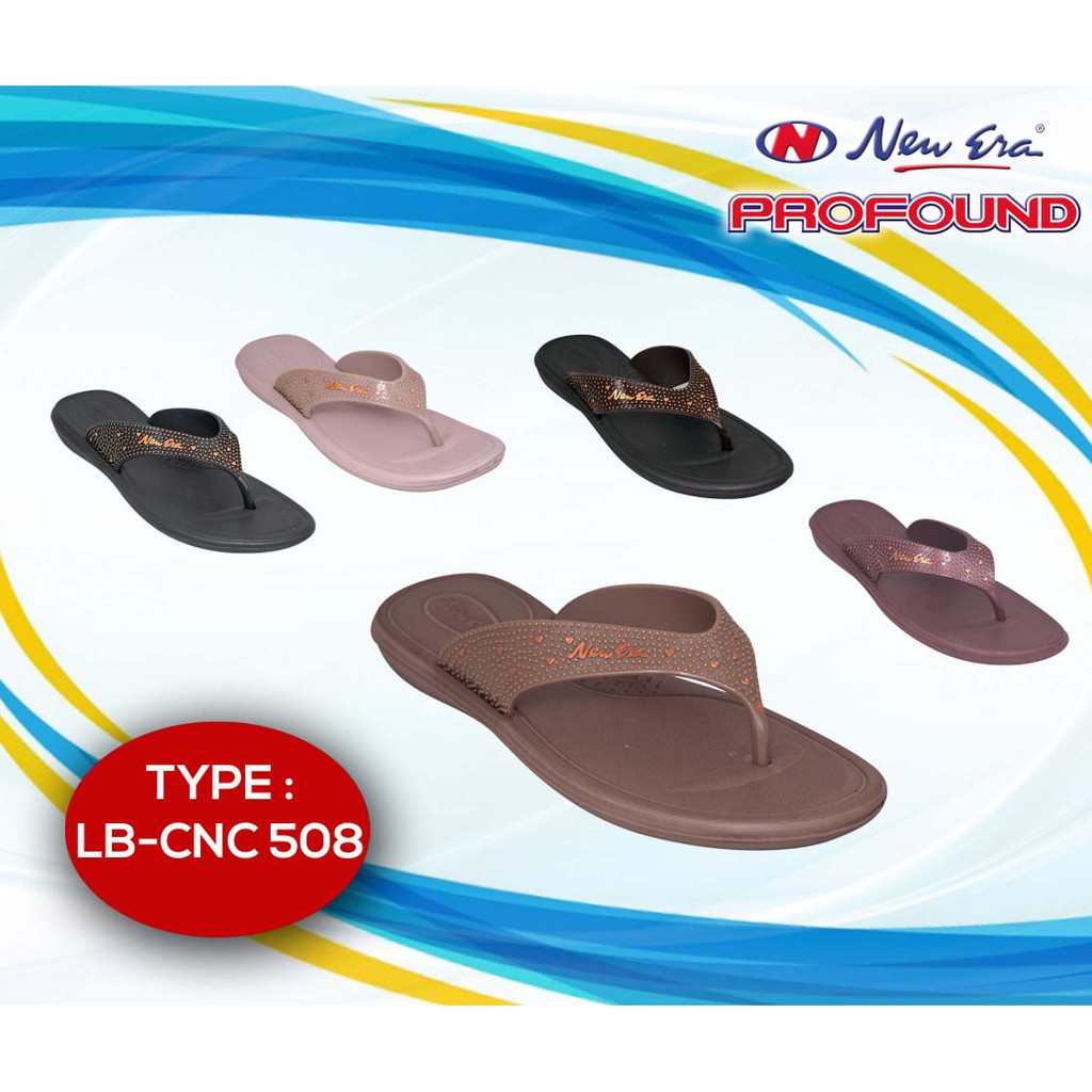 Sandal Japit Wanita  LB-CNC-508 Sandal New Era Karet Berkualitas 36-40