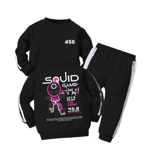 Baju Switer Squid Game Anak Laki-laki Perempuan Keren Terlaris