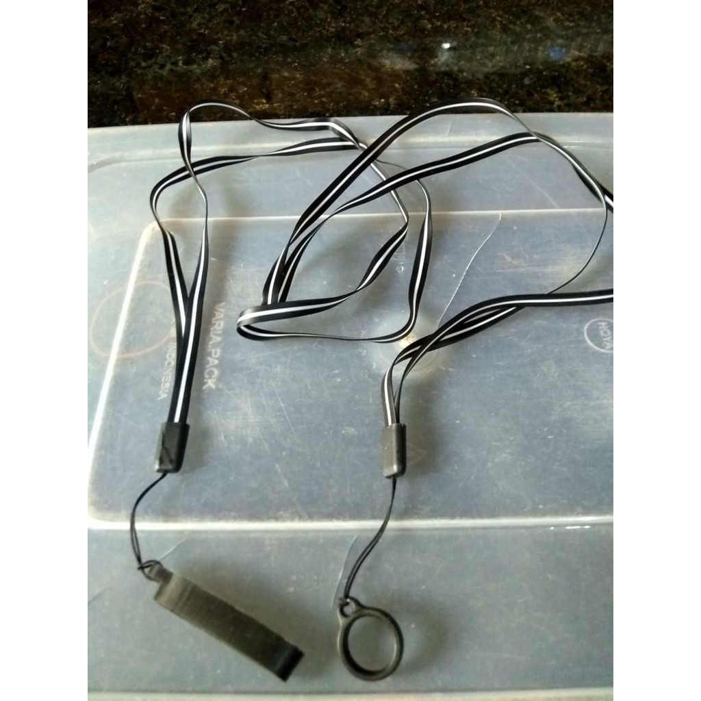 kalung pvc gantungan platstic lanyard pod