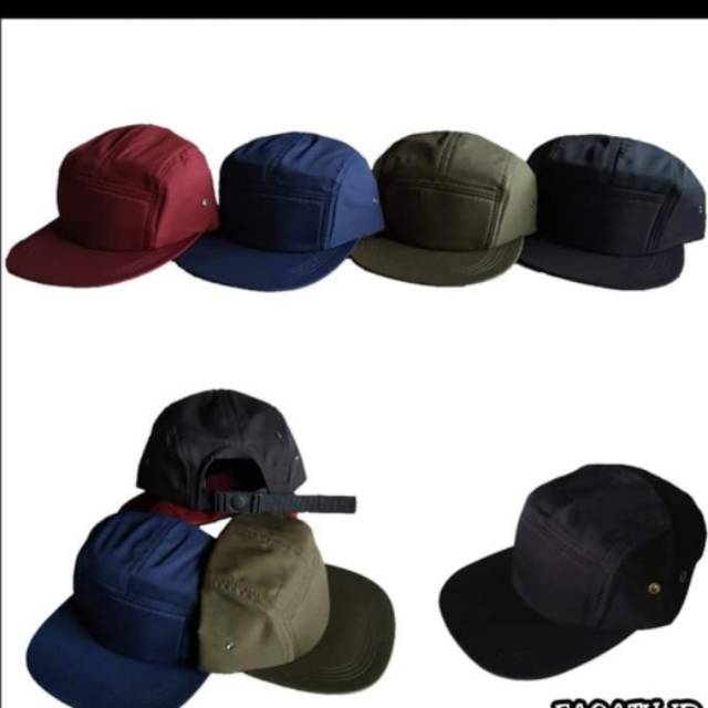 Topi panel 5 topi baseball murah topi gaul taopi pria topi grosir topi murah