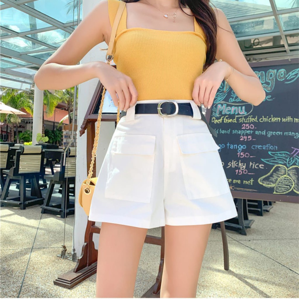 (KD) KOREA  CELANA PENDEK WANITA HW short hot pants hits murah berkualitas