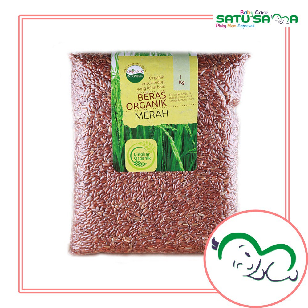 

Lingkar Organik Beras Organik 1kg - Beras Merah