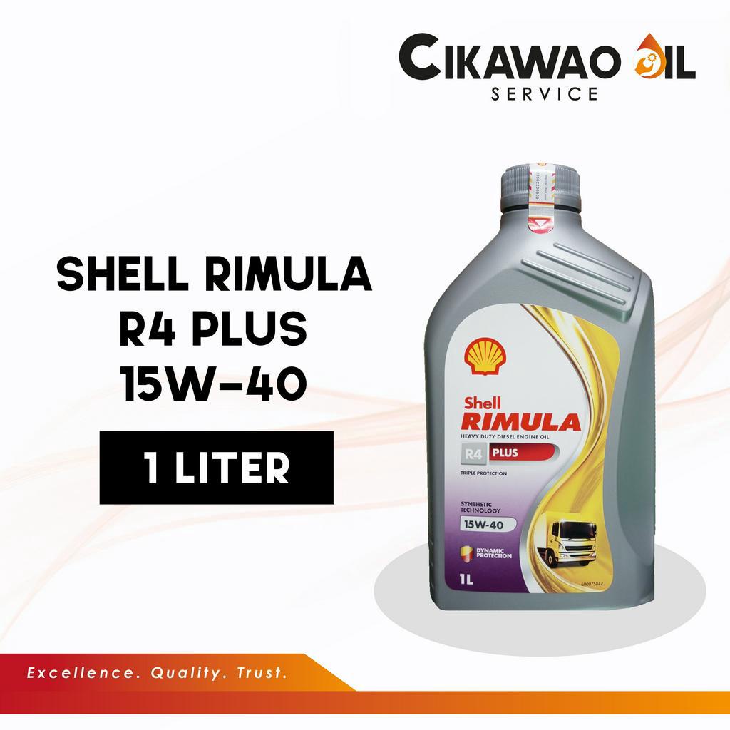 Oli Mobil Shell Rimula R4X / R4 Plus 15W-40 1L