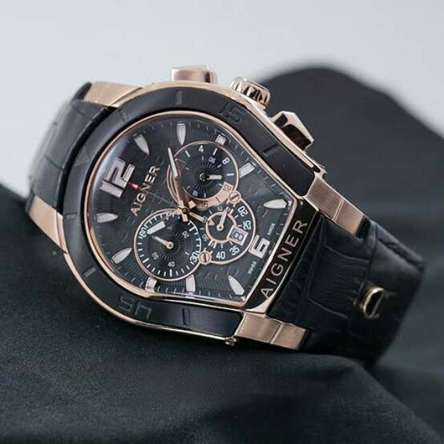 Jam tangan AIGNER PALERMO pria ,kualitas SUPER GRADE AAA