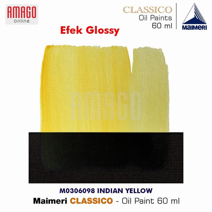 MAIMERI CLASSICO - OIL PAINT - INDIAN YELLOW - 60ML - M0306098