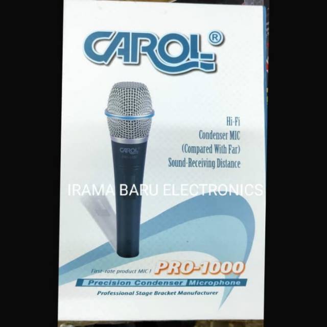 Mic Condenser Carol Pro 1000