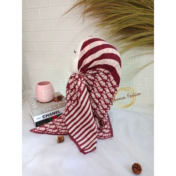 DEENAY KW HIJAB VOAL MOTIF SALUR DIOR