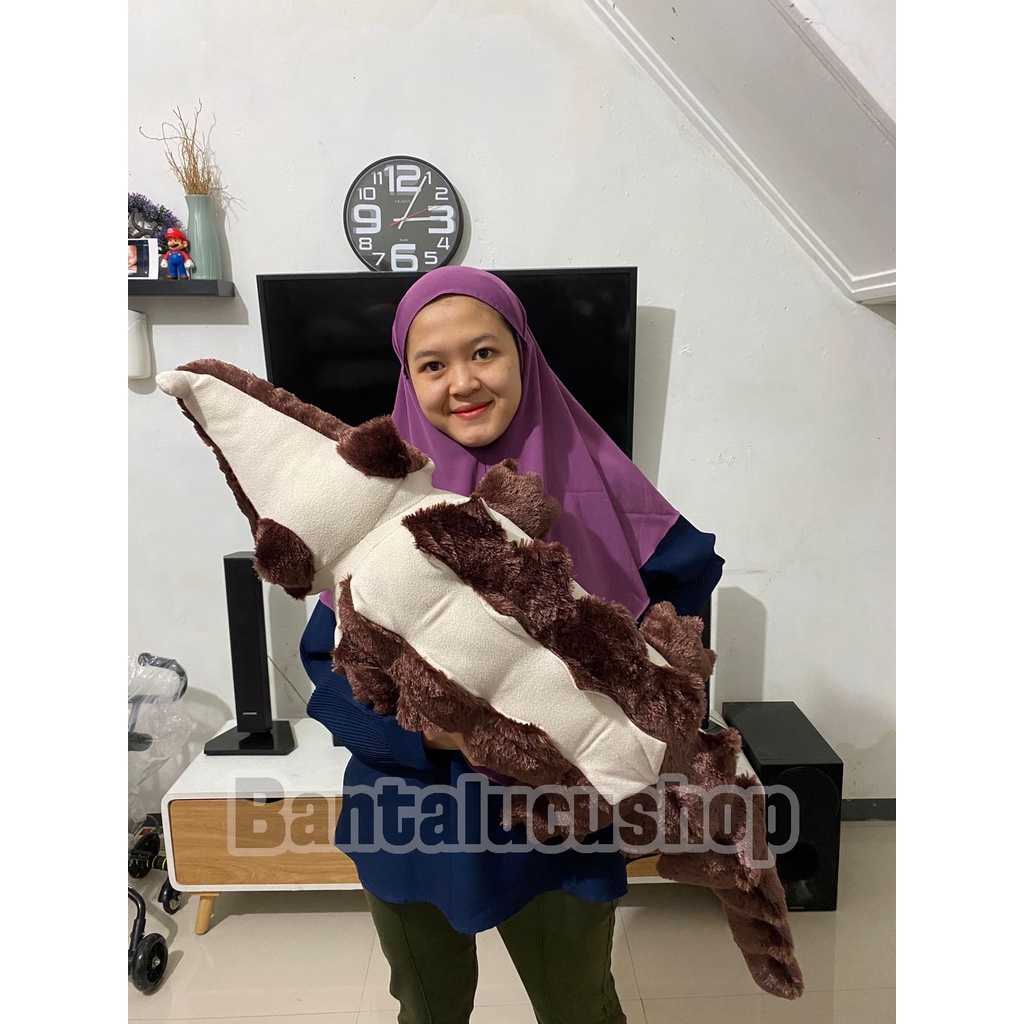 Boneka Buaya Boneka Reptile Jumbo 110CM Lembut