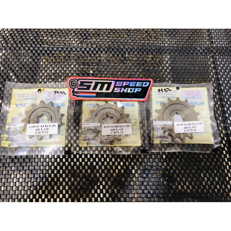 Gear-Gir SSS Depan 428 : KLX 150-Dtracker ukuran 13T-14T-15T