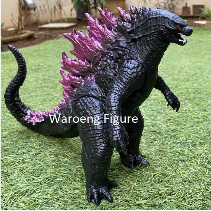 Godzilla 2019 Action Figure Bigger Size / Mainan Godzilla - Ungu
