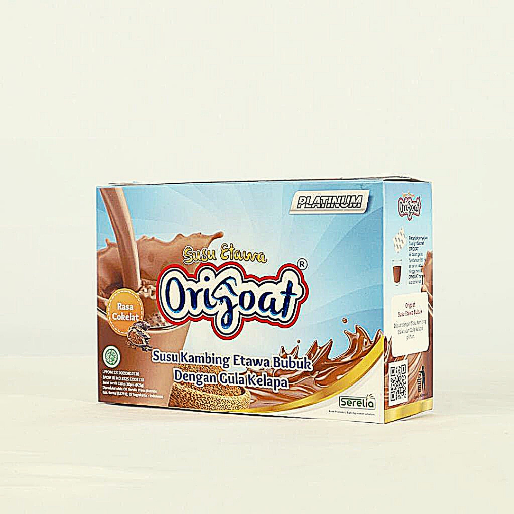 

Origoat Susu Etawa Platinum COKLAT - 10 Sachet @25 gr