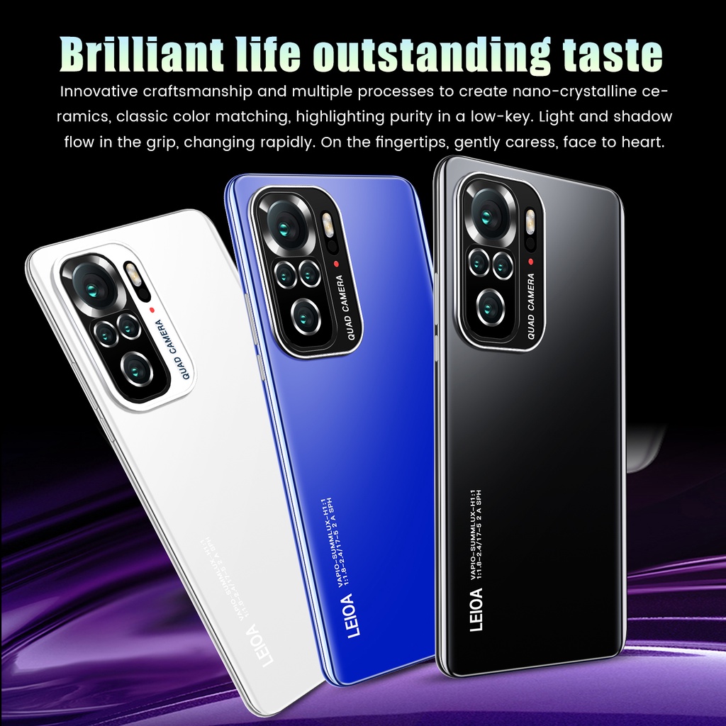 Hadiah Natal【baru】hp murah cod TERLARIS  PROMO CUCI GUDANG 2021 Note 10 8GB+128GB 5.5 inci FHD 4800mAh penjualan besar Pengiriman lokal kredit hp cicilan murah handphone murah baru-2