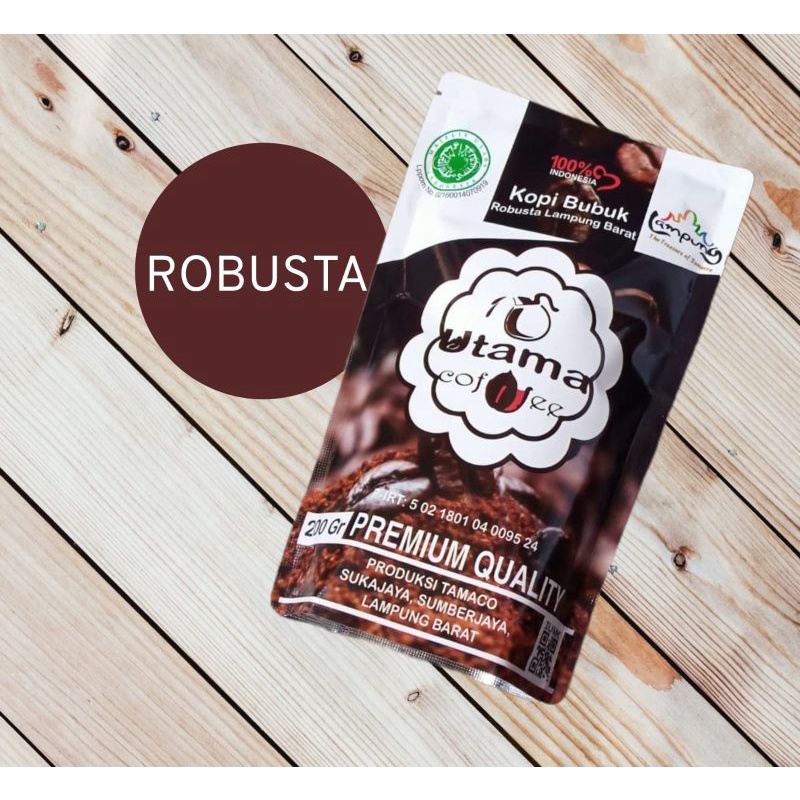 

PREMIUM QUALITY ROBUSTA 200gr