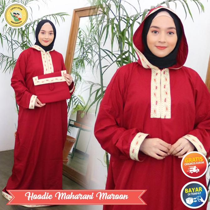 Mukena Hoodie Mukenah Khadijah Silk Dewasa Couple Ibu Dan Anak Terbaru Shescanflyy