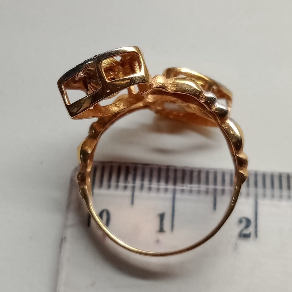 Cincin Emas 17K - 3.95 gr Kadar 750 - 331