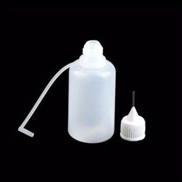 1pc/5pcs Glue applicator bottle botol lem quilling scrapbook kertas cair ujung botol jarum 30ml neddle bottle