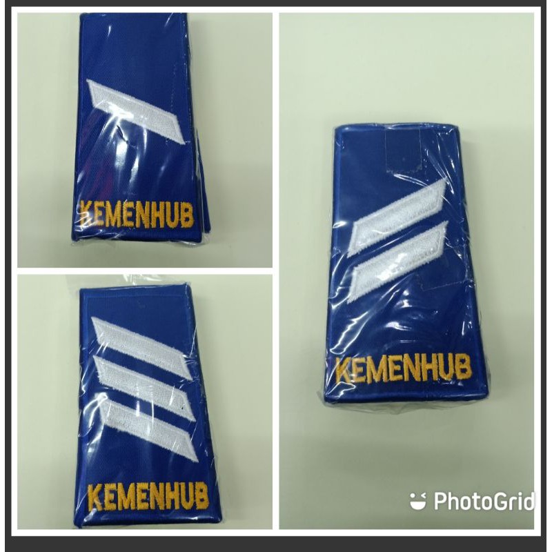 PANGKAT PDH BORDIR PERHUBUNGAN HONORER/ PANGKAT PDH BORDIR HONORER/ EVOLET PDH BORDIR HONORER PERHUB