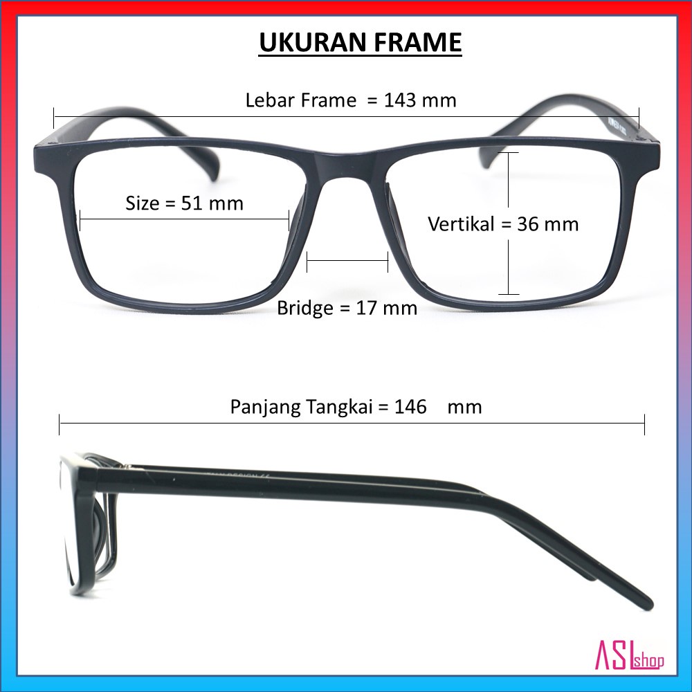 FRAME KACAMATA MINUS (3003CL)