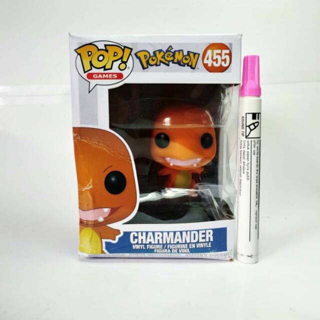 mainan action figure
Charmander pokemon
funko pop 455
bahan soft vinyl
Recast
tinggi sekitar 4 inch