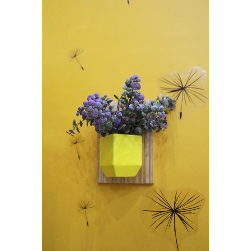 Pot tanaman dinding - Pot kayu tanaman