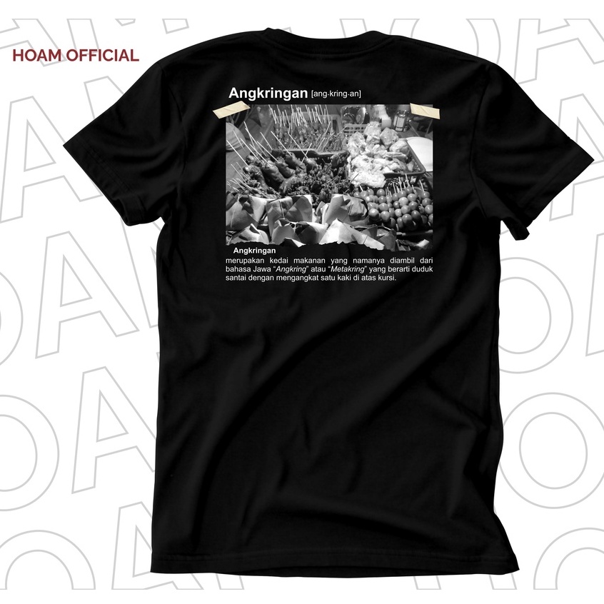 Kaos Hoam - Indonesian Food - Angkringan