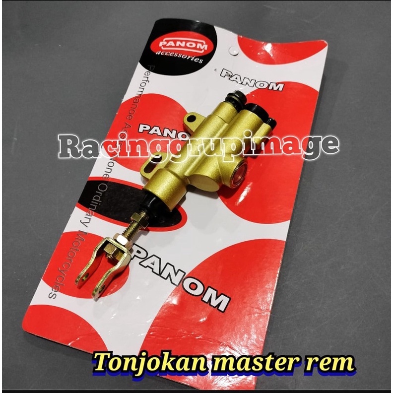 Tonjokan master rem belakang plus tabung cnc universal