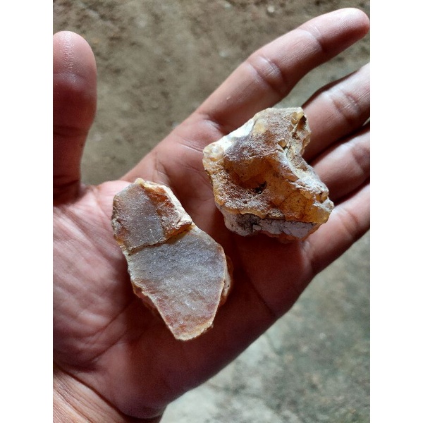 ✅ 2 pcs Batu Cempaka Aceh ( Rough / Bahan Batu Akik Natural - bukan bacan obi kecubung idocrase lumu