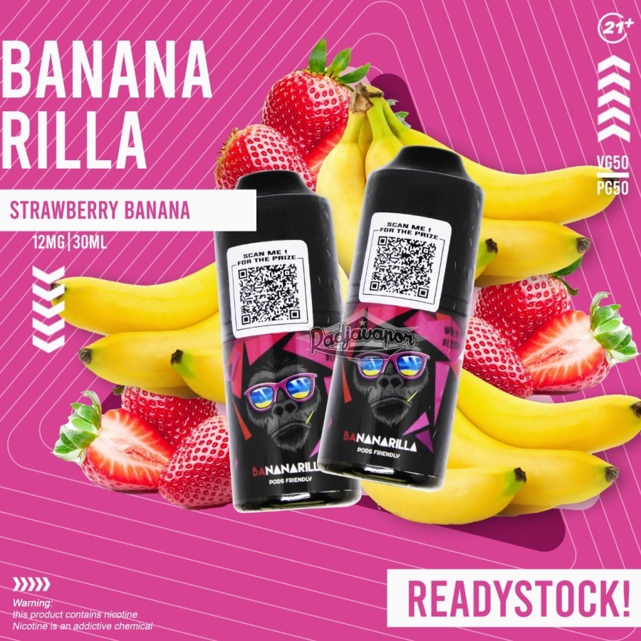 Bananarilla Pods Friendly 30ML by IJC Berpita Cukai