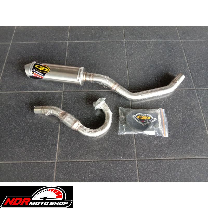 KNALPOT CLD RACING TYPE X SERIES OVAL C2 CRF 150  KLX 150