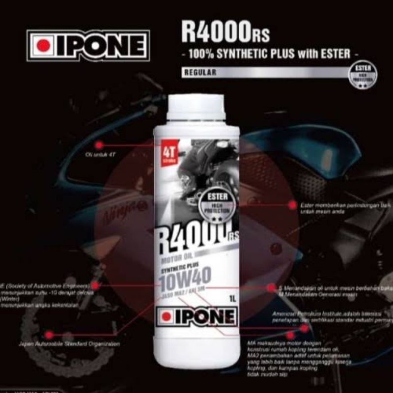 OLI MESIN 4T IPONE R4000RS