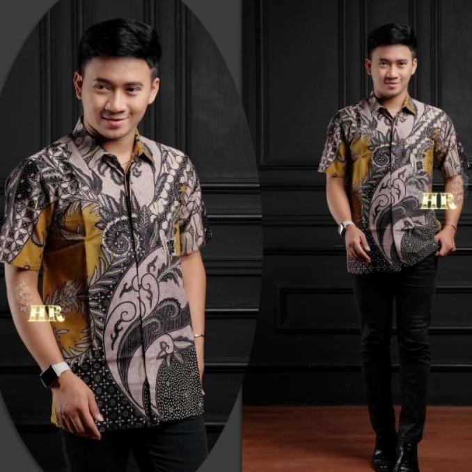 New Arrival Distro Batik Pria Bordir Sogan Batikaf Noto Arto Batik