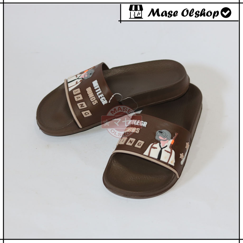 Sandal Slop Anak Laki-laki Sandal Karet Gosome 928