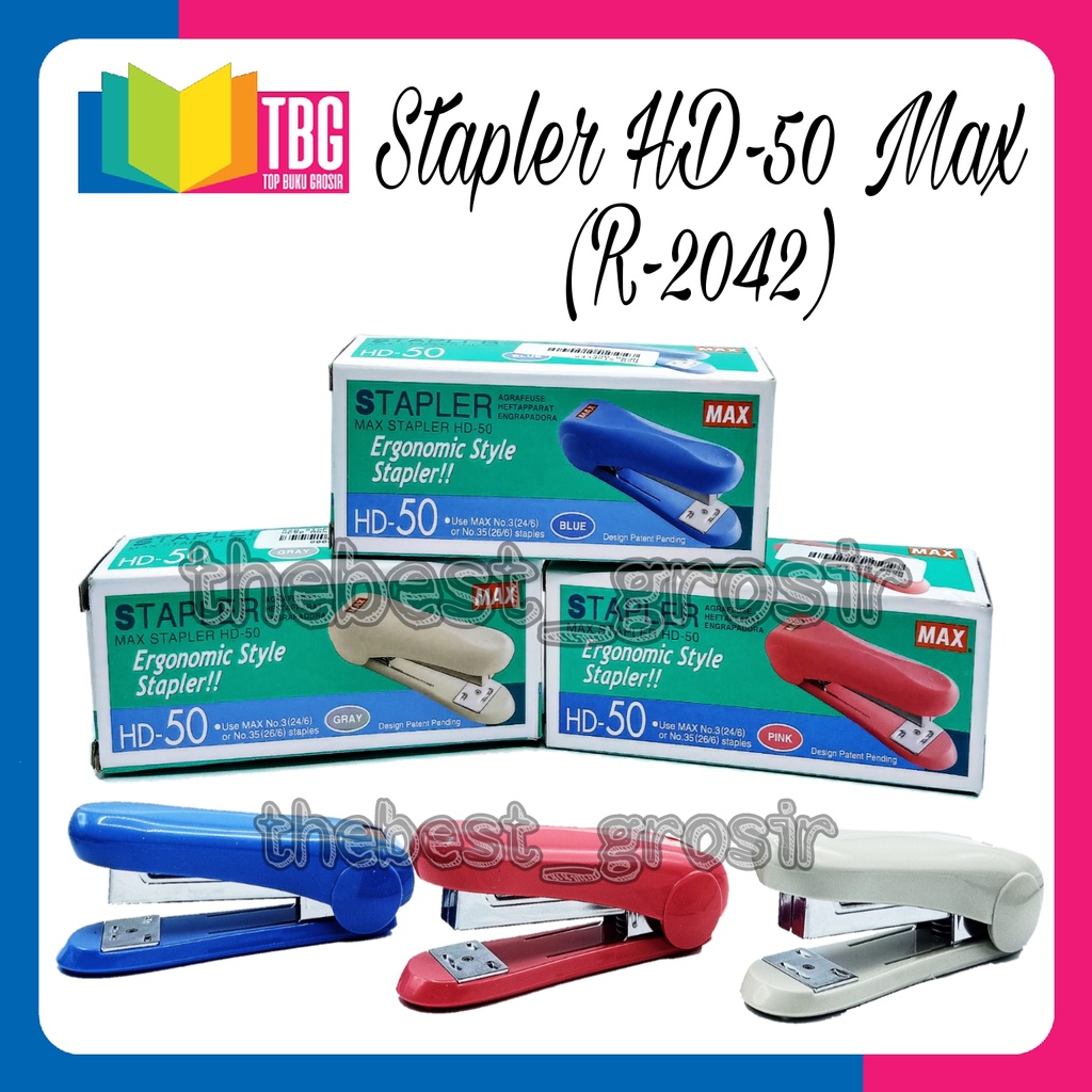 

1 PCS STAPLER HD50 MAX/ STAPLES (R-2042) / STAPLES / JEPRETAN