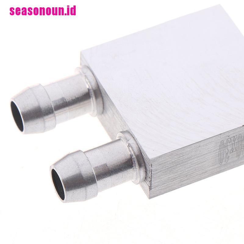 【seasonoun】Aluminium Water Cooling Heatsink Block Waterblock Liquid Cooler For