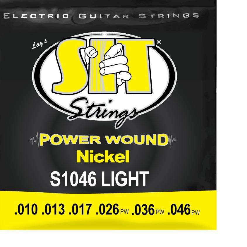 ❁ S1046 LIGHT POWER WOUND NICKEL ELECTRIC SIT STRING ℮