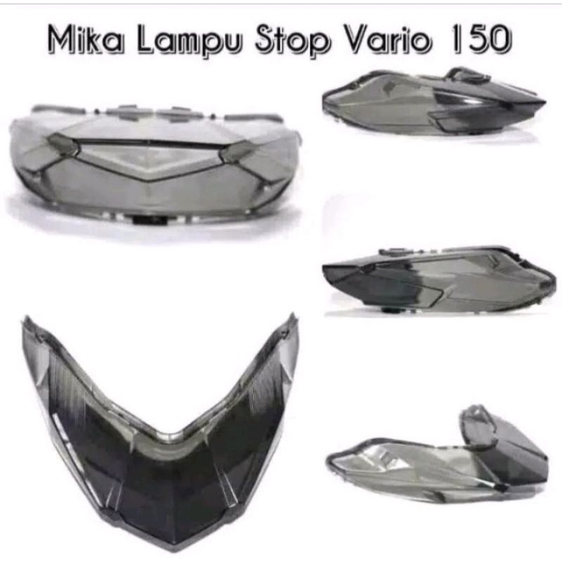 KACA MIKA STOPLAMP LAMPU REM BELAKANG NEMO SMOKE HONDA VARIO 125/150 TAHUN 2015