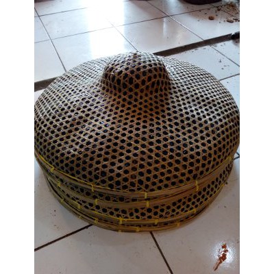 Jual anyaman bambu caping topi bambu cetok Murah
