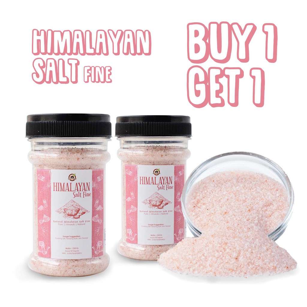 Buy 1 Get 1 Himalayan Salt Fine ( Botol ) 150 gr