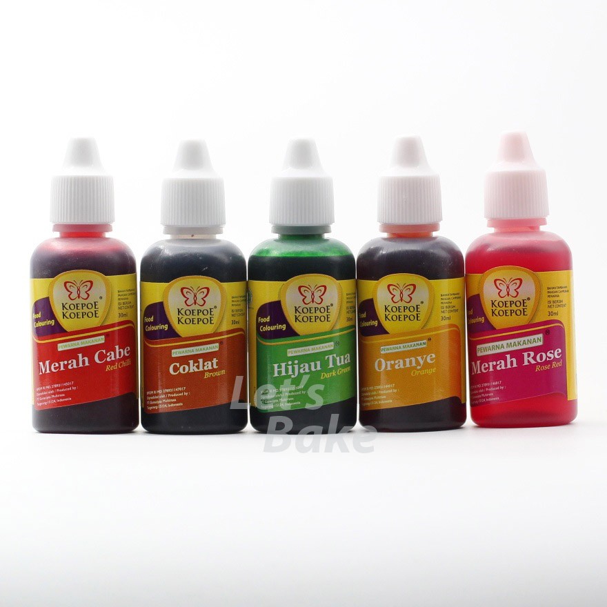 

Koepoe Koepoe Pewarna Makanan 30 ml Aneka Warna