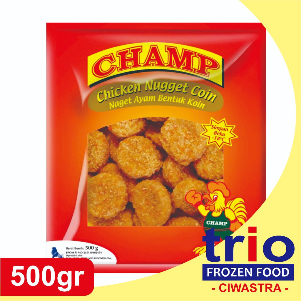 Champ Chicken Nugget Coin 500gr