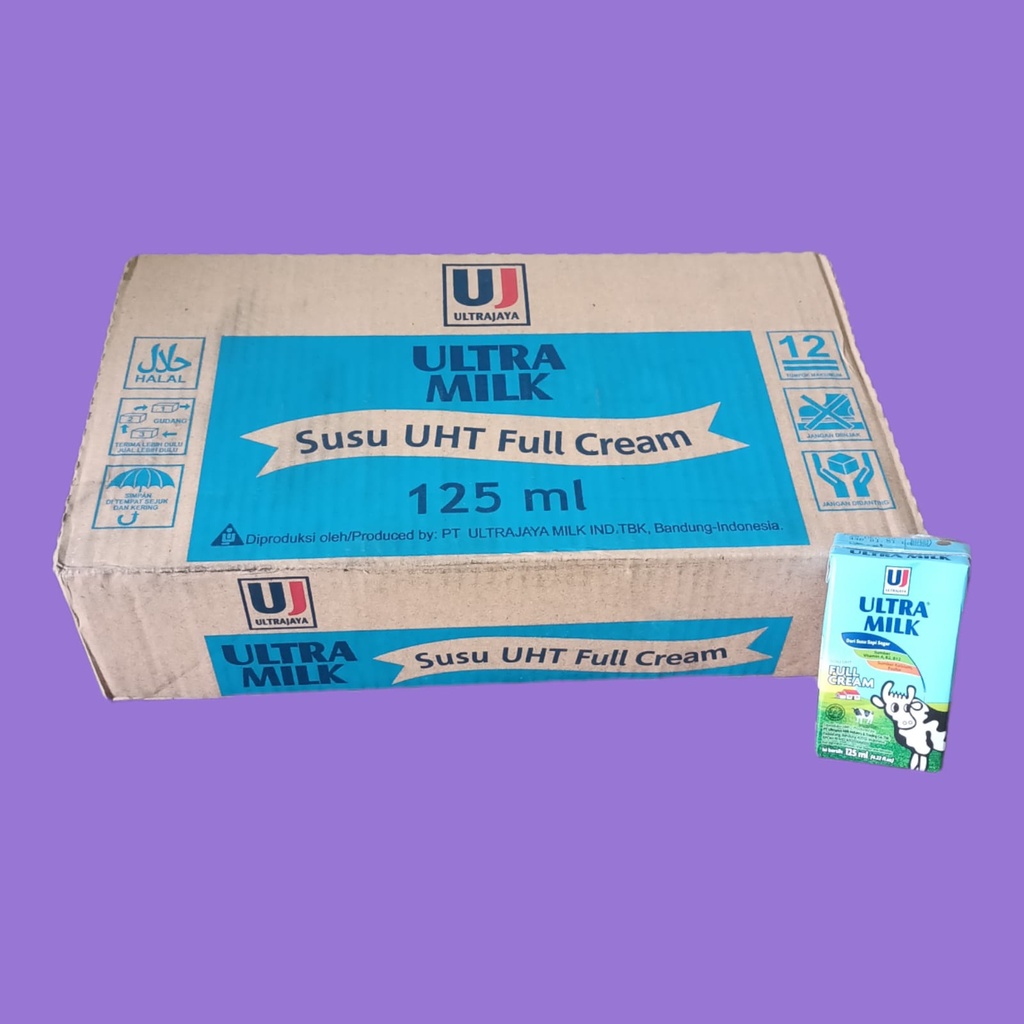 

Ultra Jaya Full Cream Susu UHT 125ml [40 pcs]