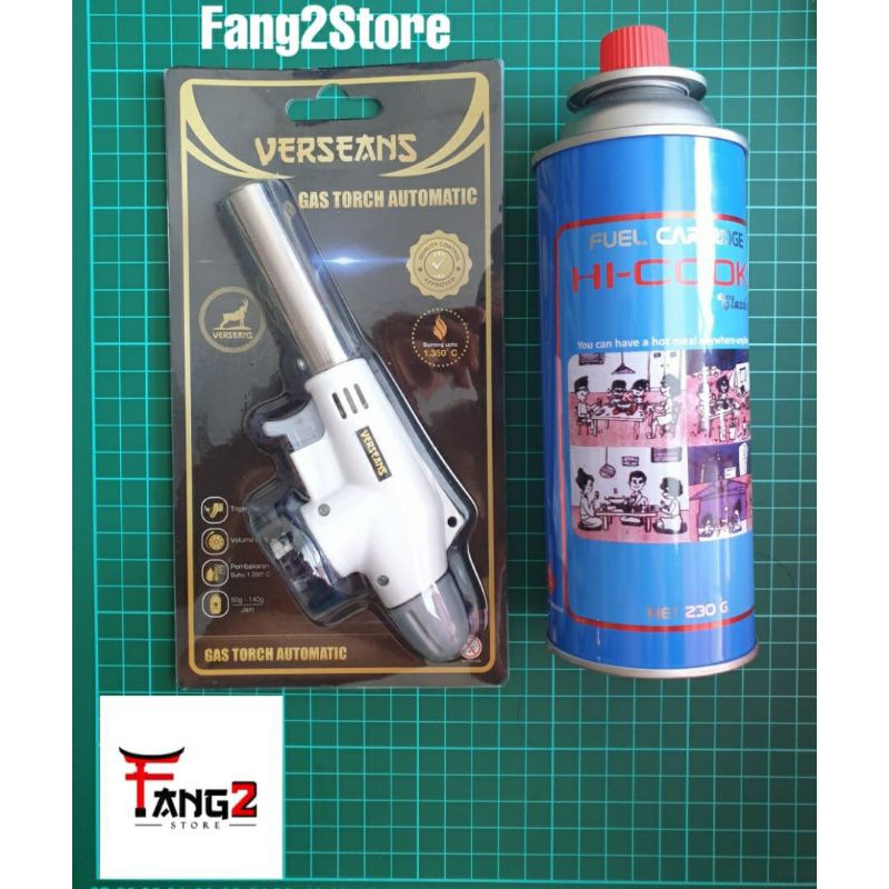 Gas Torch Automatic + Hi-cook Gas Portable