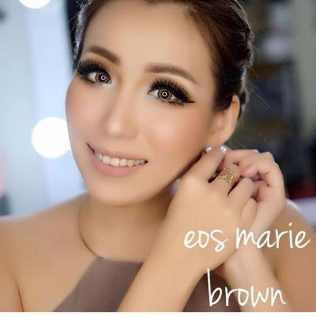 ORIGINAL Softlens EOS MARIE brown GRAY soflens softlenses