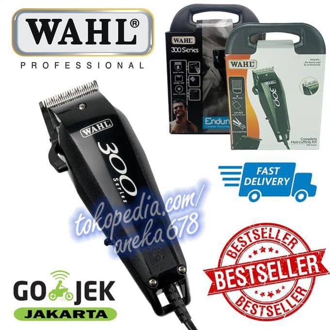 WAHL 300 SERIES ENDURANCE MESIN ALAT CUKUR RAMBUT BARBER SHOP LISTRIK CUCI GUDANG]]