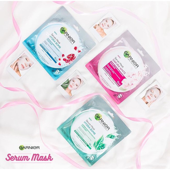 ★ BB ★ GARNIER Super Hydrating Serum Tissue Mask