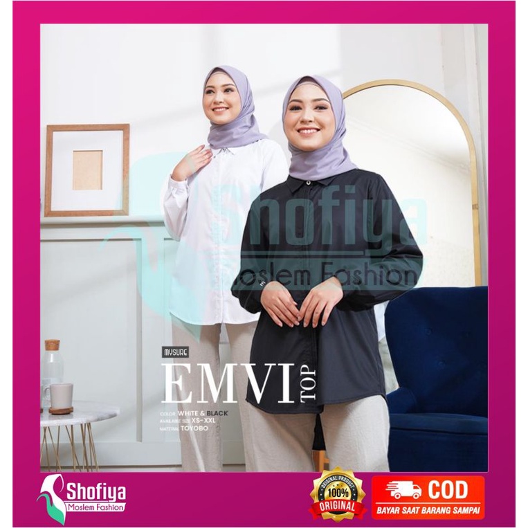 Atasan Wanita Clasic Brand Mysure Emvi Top