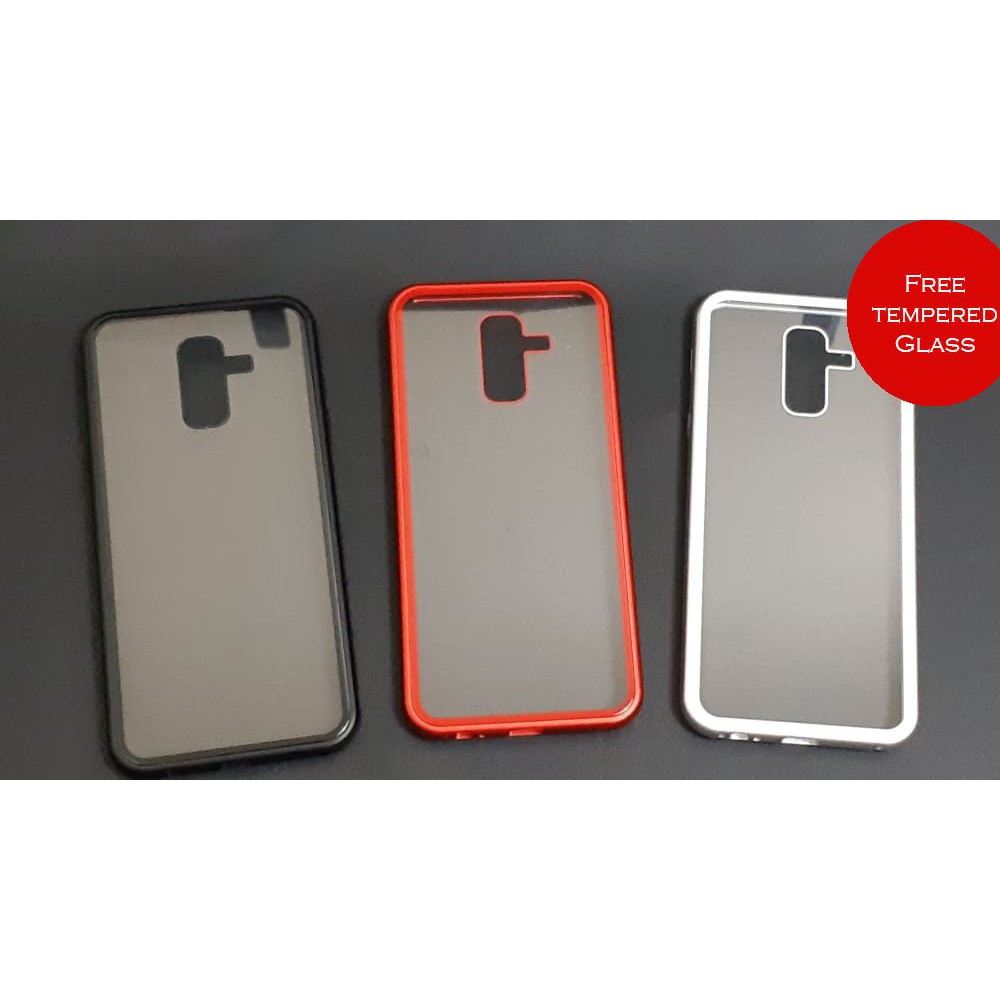 Samsung A6 PLUS 2 in 1 magnetic phone case